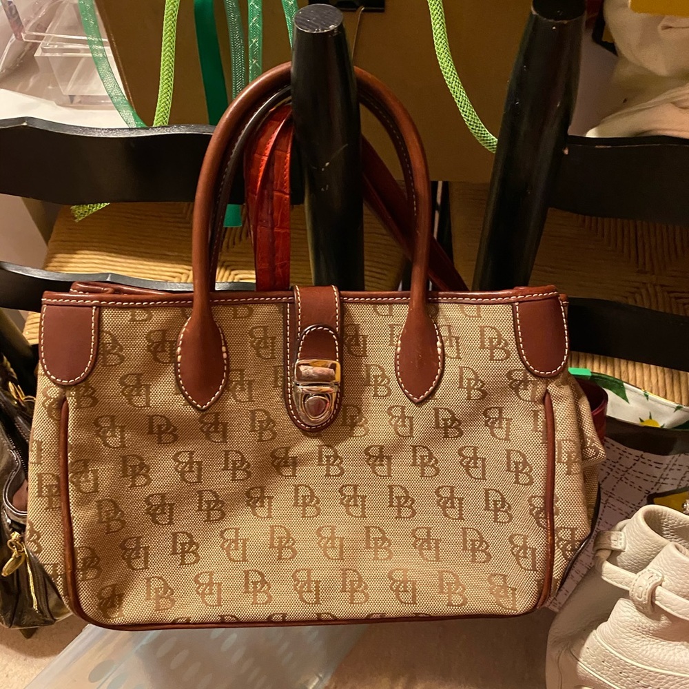 Dooney & Burke Signature Canvas Tote